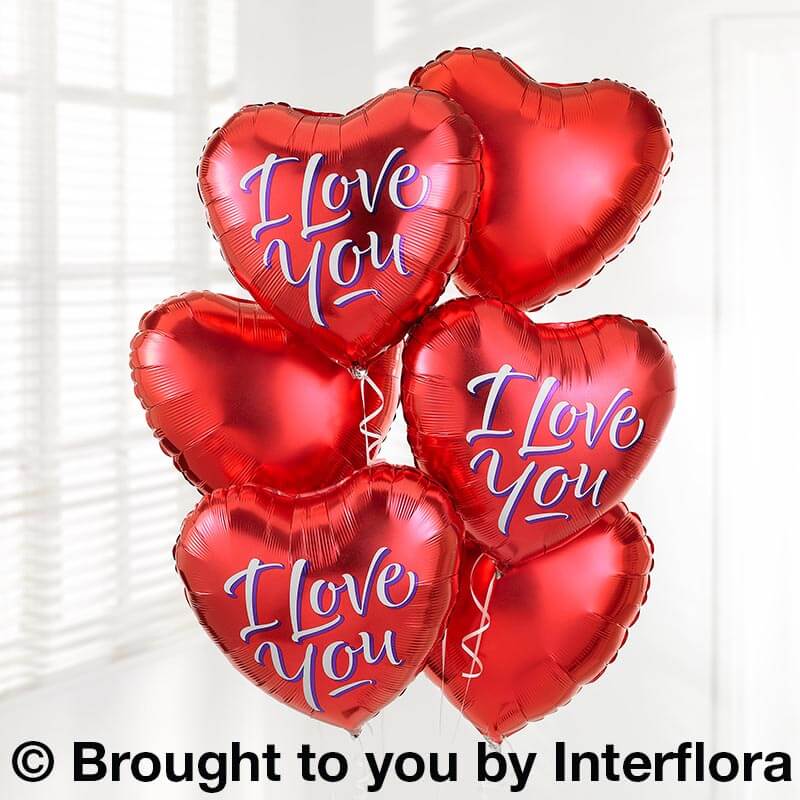 heart shaped balloons