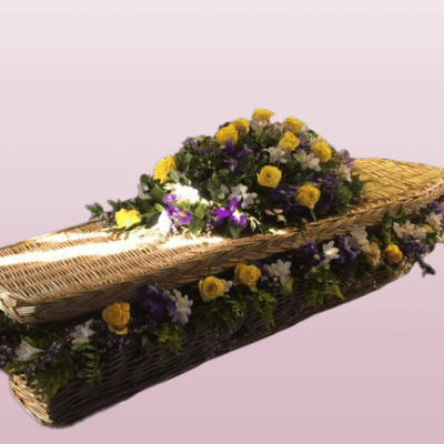 Casket Garland and Spray