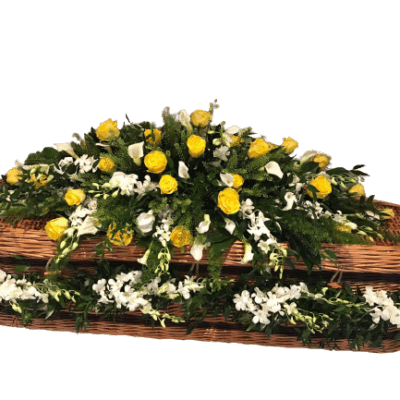 Casket Spray and Garland