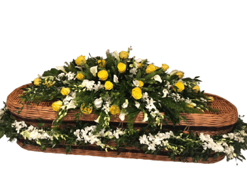 Casket Spray and Garland