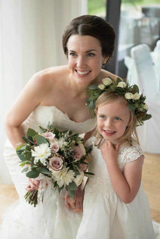 Nude and Ivory Bridal Bouquets