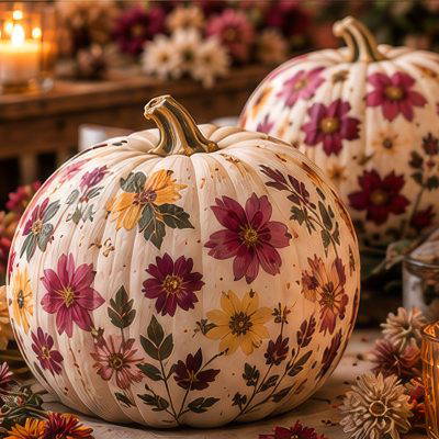 Pressed Petals and Pumpkins Workshop