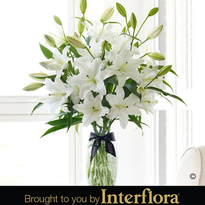 Valentine S Luxury Oriental Lily Vase Bbl Design Ecommerce