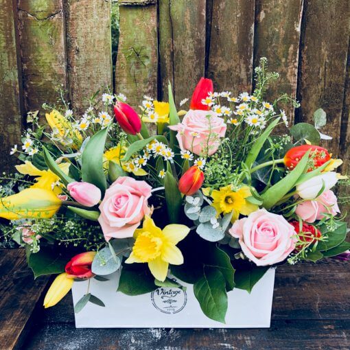 Vintage Spring Container