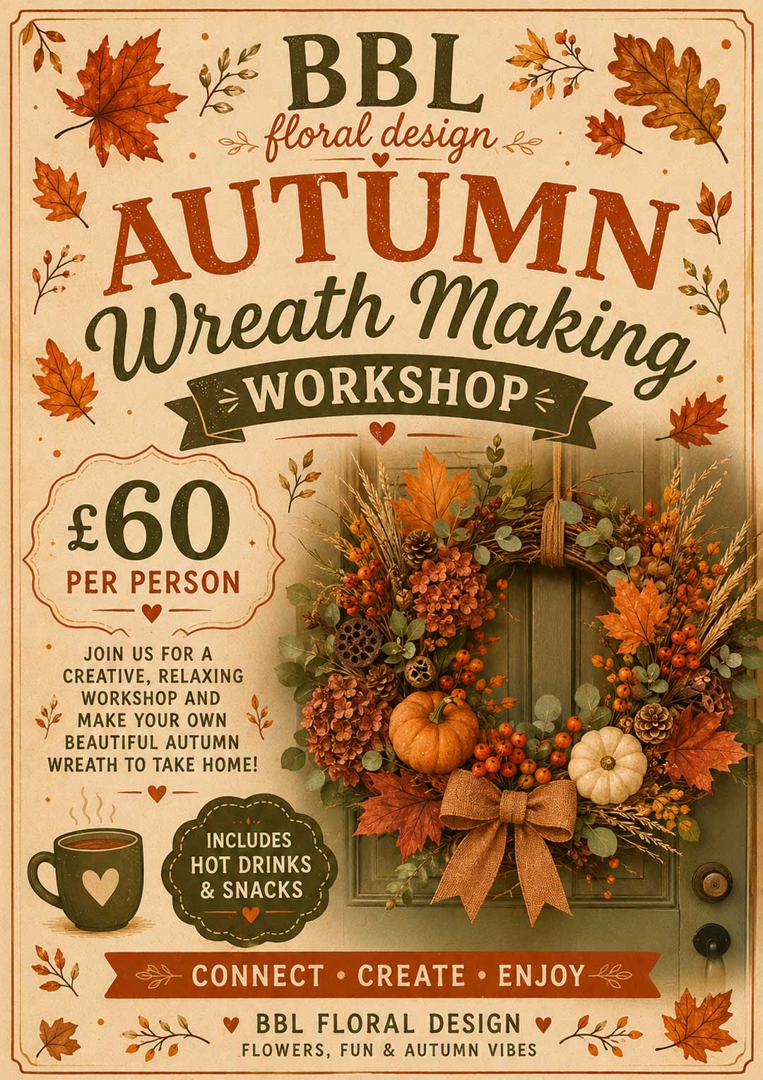 Autumn Wreath Making Workshop
