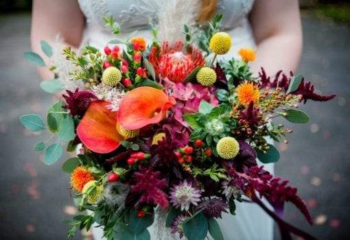Seasonal autumnal Bouquet