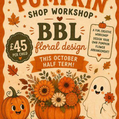 Flower Kids Pumpkin Shop Workshop