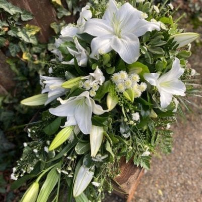 Single Ended Lily Spray