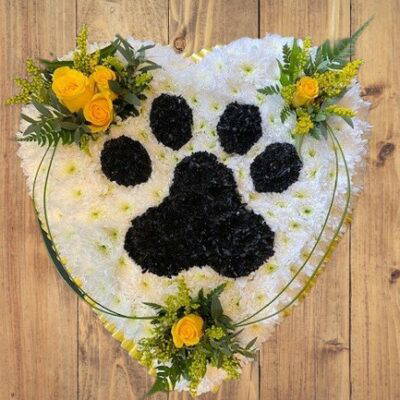 Paw Print Heart